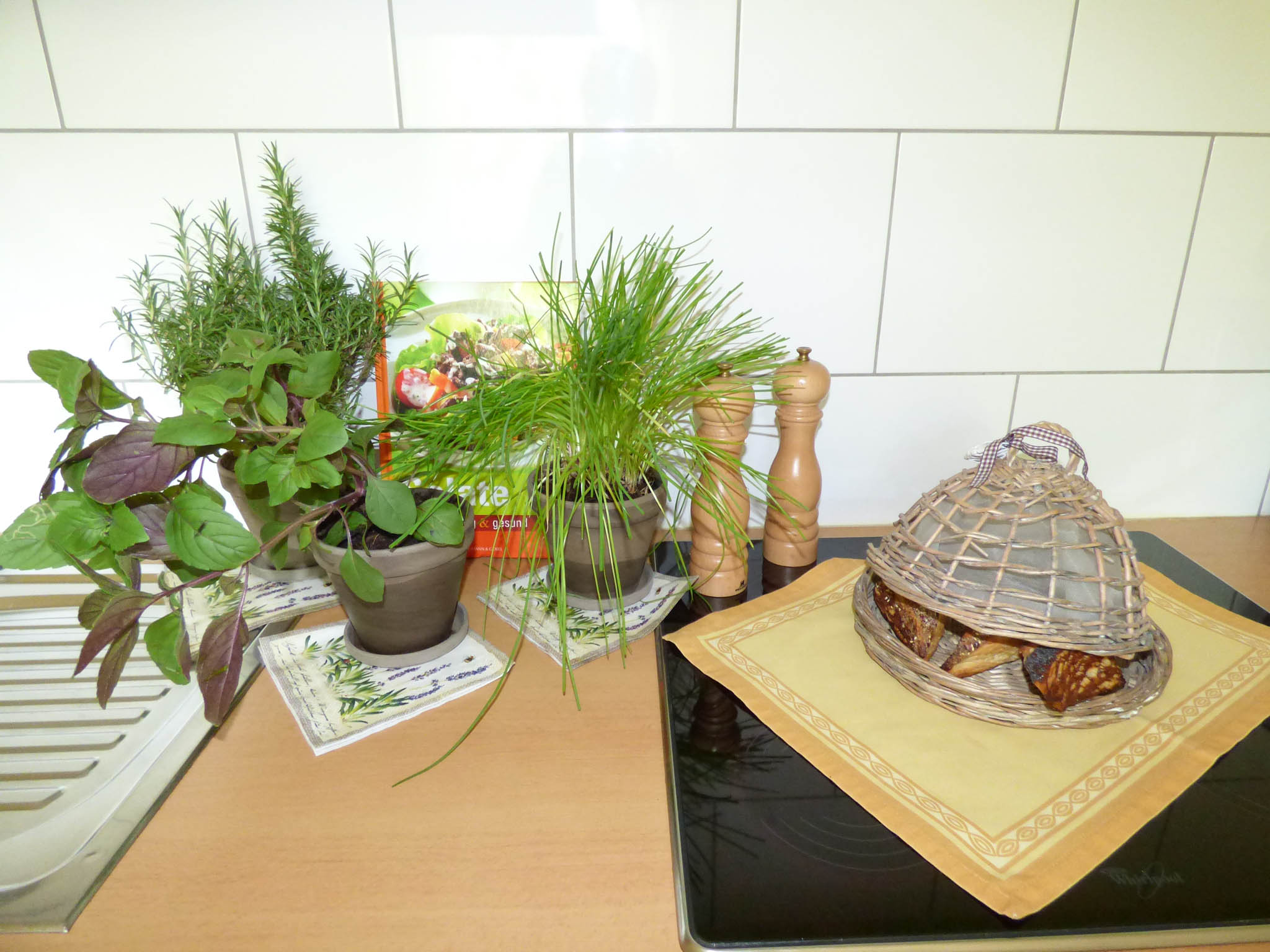 Relaxen in der Eifel Frische Küche mit Kräutern